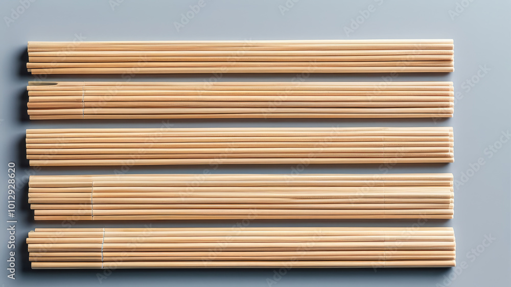 Flat Lay of Reusable Bamboo Straws: A Sustainable Choice for Eco-Conscious Living Flat Lay of Reusable Bamboo Straws: A Sustainable Choice for Eco-Conscious Living