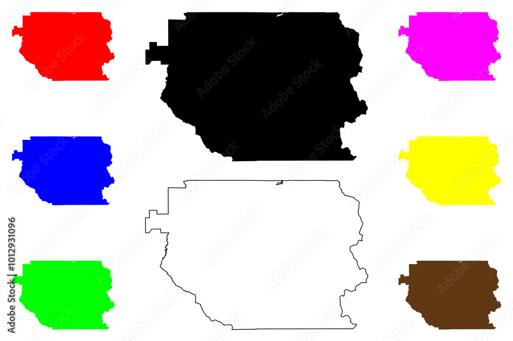 Clackamas County, Oregon State (U.S. county, United States of America, USA, U.S., US) map vector illustration, scribble sketch Clackamas map Clackamas County, Oregon State (U.S. county, United States of America, USA, U.S., US) map vector illustration, scribble sketch Clackamas map