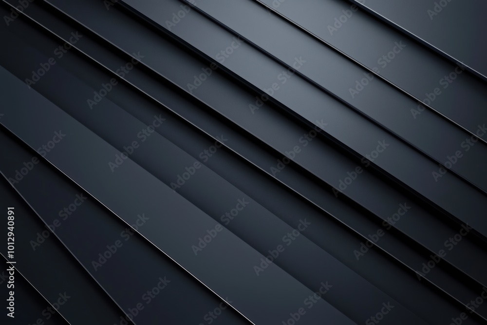 Obraz premium Dark Elegance with Silver Line Details Background