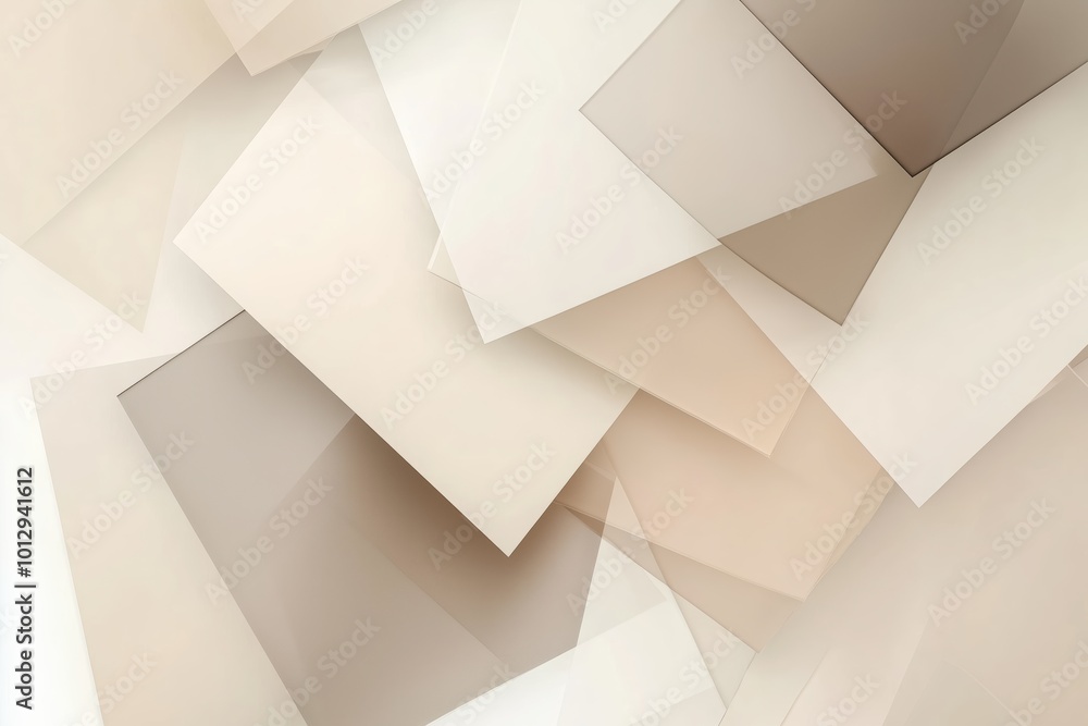 Obraz premium Gentle Abstract Geometry Background