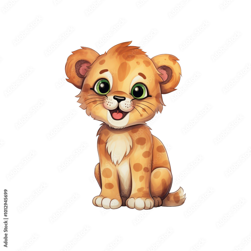 The sitting lion cub is perfect for wildlife posters, educational materials, children's books, and nature themed designs. Generative AI The sitting lion cub is perfect for wildlife posters, educational materials, children's books, and nature themed designs. Generative AI