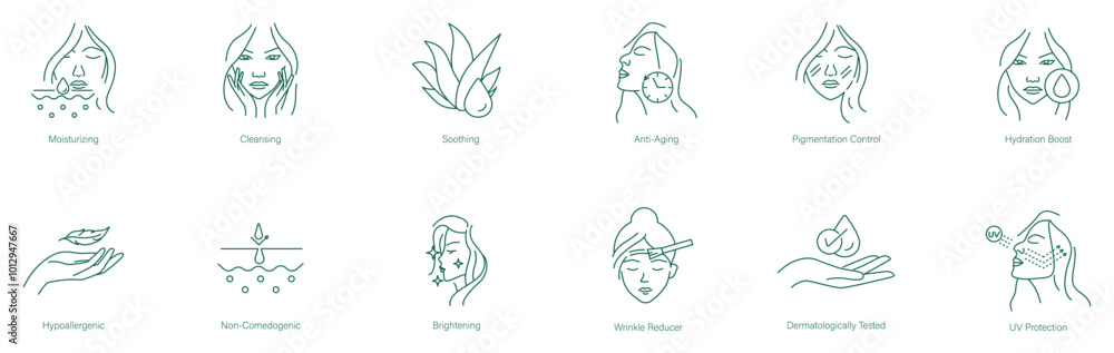 Moisturizing, Cleansing, Soothing, Anti-Aging, Pigmentation Control ...