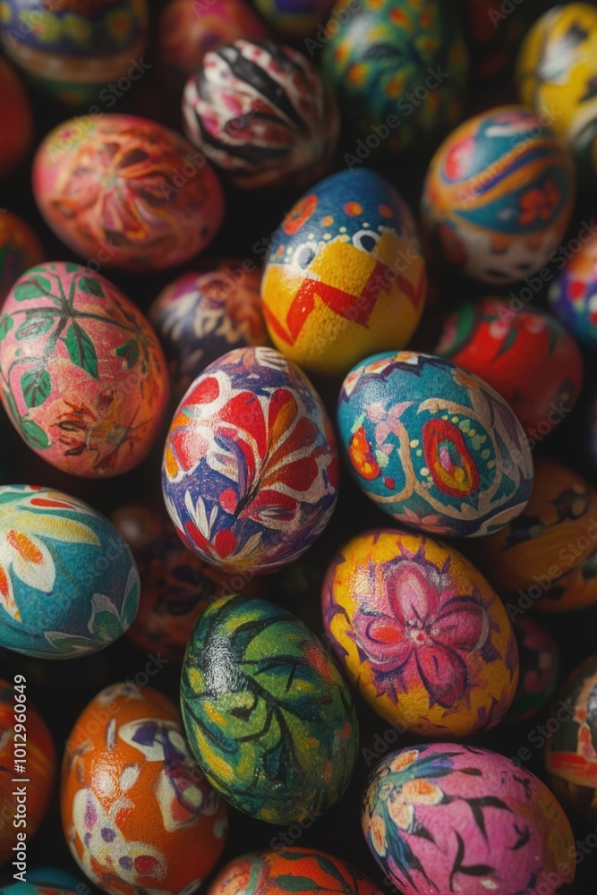 Stacked Easter Eggs Stacked Easter Eggs