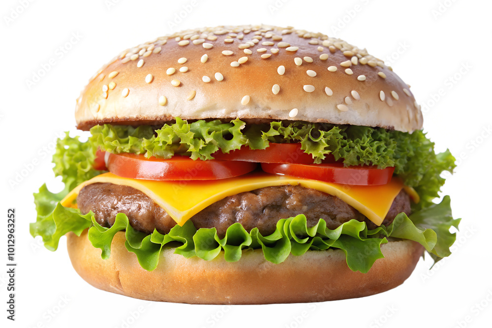tasty hamburger isolate on transparency background tasty hamburger isolate on transparency background