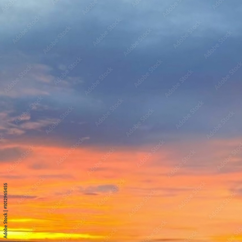 rainbow in the sky blue sky with clouds sunset over the sea rainbow in the sky blue sky with clouds sunset over the sea