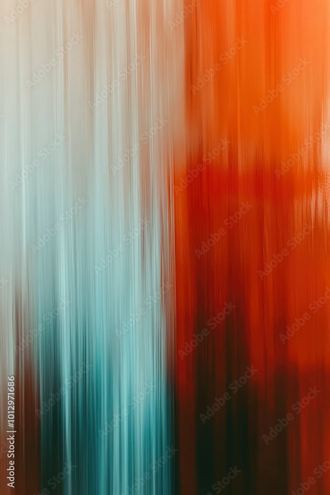 Fototapeta premium Abstract Blurred Background with Vertical Lines and Color Gradient