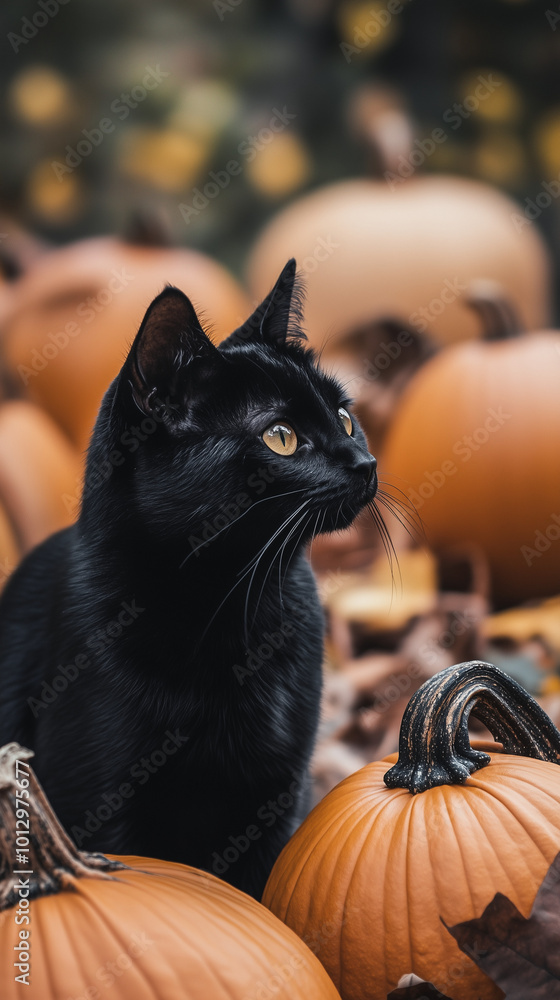 Shadowy Tail Tales: Black Cat's Halloween Night Shadowy Tail Tales: Black Cat's Halloween Night