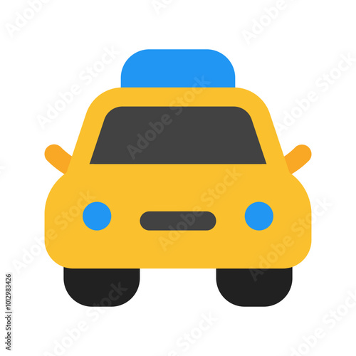 taxi flat icon