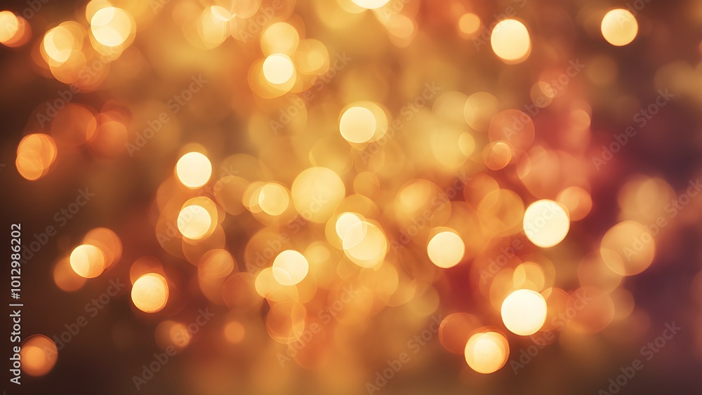 A blurred background with warm, glowing bokeh lights creating a festive atmosphere. A blurred background with warm, glowing bokeh lights creating a festive atmosphere.