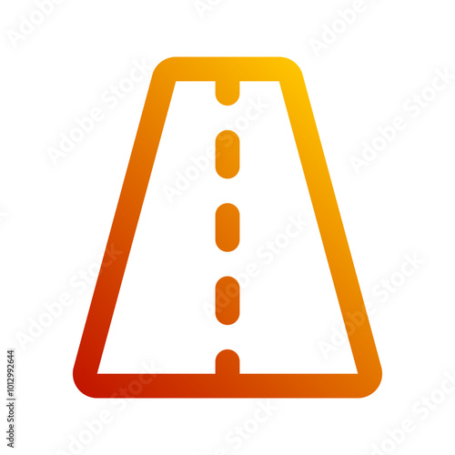 road gradient icon