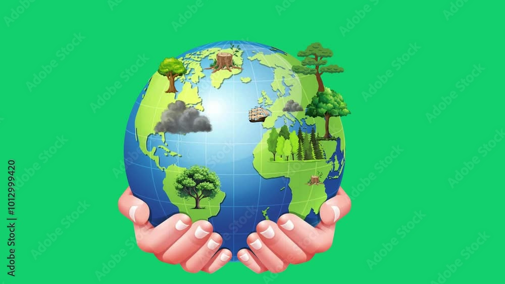 save the earth, earth in hands. seamless and looping animation background 4k save the earth, earth in hands. seamless and looping animation background 4k