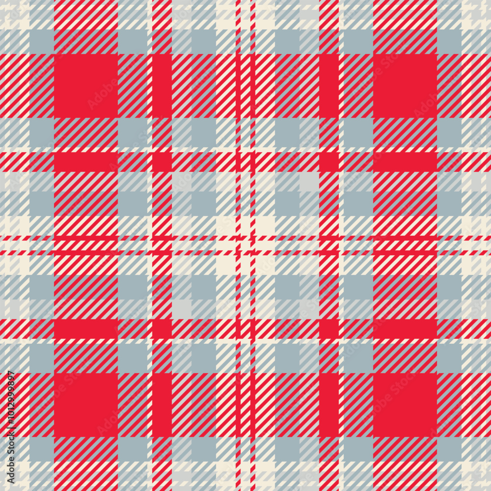Irish texture seamless vector, carnival pattern background tartan. Cultural textile plaid fabric check in red and pastel colors. Irish texture seamless vector, carnival pattern background tartan. Cultural textile plaid fabric check in red and pastel colors.