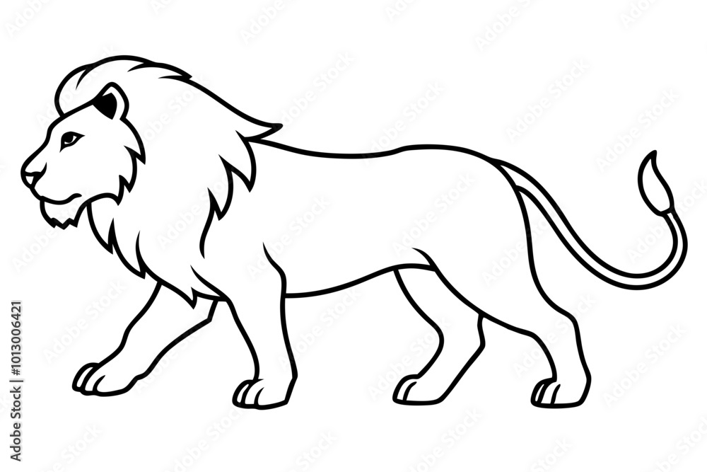 A Strong Lion Walking Boldly Towards You in a Stunning Vector Illustration of Nature
A Strong Lion Walking Boldly Towards You in a Stunning Vector Illustration of Nature