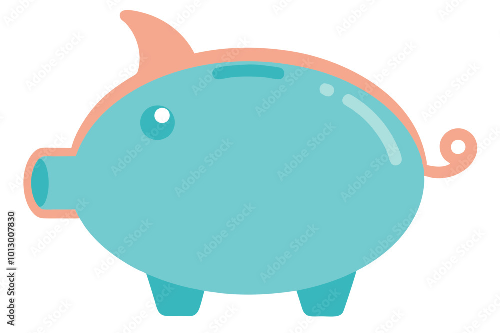 Contemporary Minimalistic Piggy Bank Icon with a Round Form Enhanced by Striking Vector Illustration for Savings Visuals
Contemporary Minimalistic Piggy Bank Icon with a Round Form Enhanced by Striking Vector Illustration for Savings Visuals