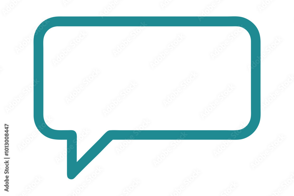 Stylish Minimalist Speech Bubble Icon Featuring Rectangular Design Vector Image
Stylish Minimalist Speech Bubble Icon Featuring Rectangular Design Vector Image