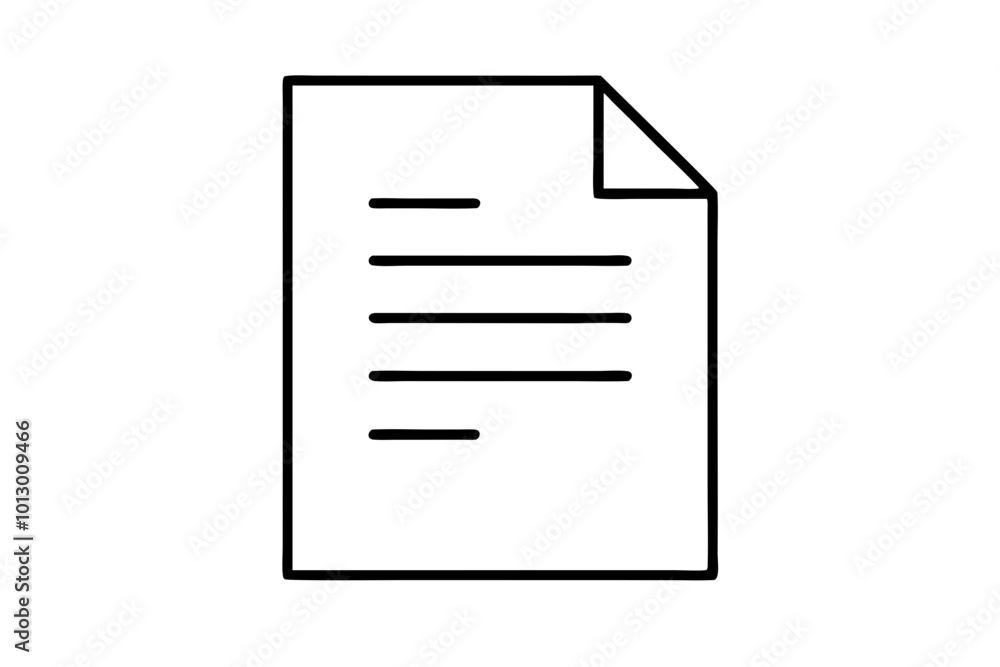 Simplistic Document Icon Featuring a Vector Rectangle Illustration
Simplistic Document Icon Featuring a Vector Rectangle Illustration