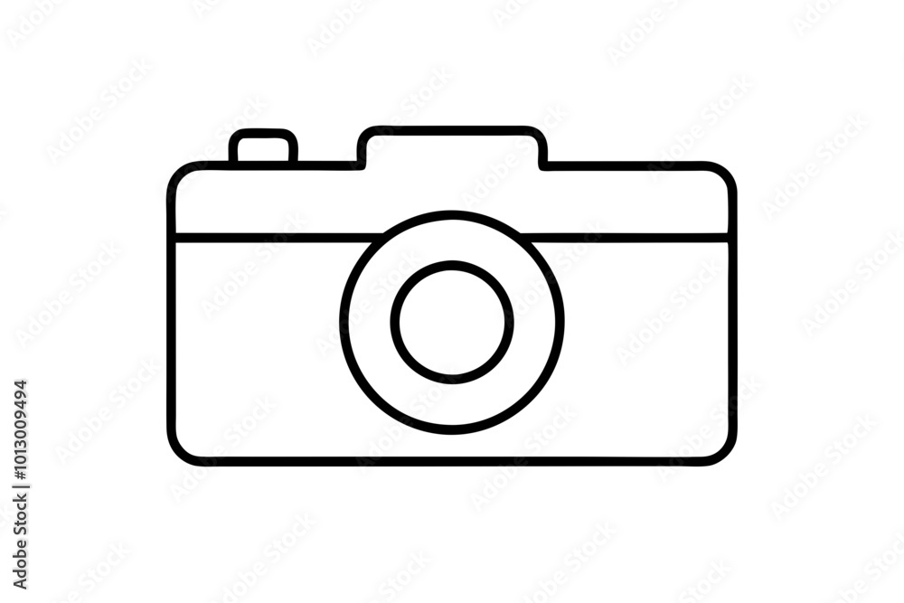 Minimalist Camera Icon Vector Illustration with Simple Rectangular Design
Minimalist Camera Icon Vector Illustration with Simple Rectangular Design