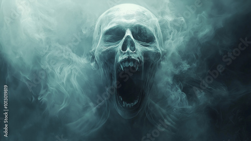 Echoes of Eternity: A Ghostly Scream