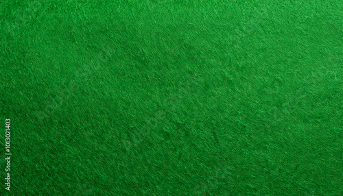 Green felt as background or texture.