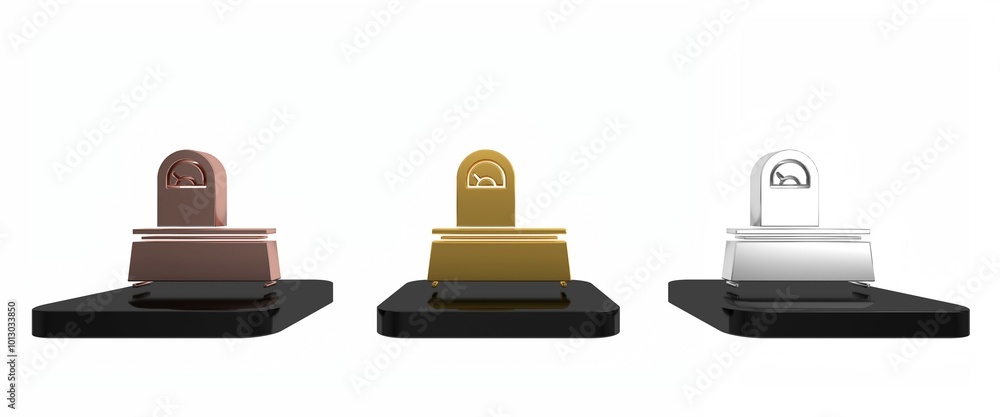 Colorful Scales icon isolated on white background. Weight measure equipment. Minimalism concept. 3D render illustration Colorful Scales icon isolated on white background. Weight measure equipment. Minimalism concept. 3D render illustration
