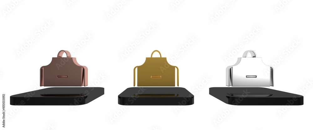 Colorful Kitchen apron icon isolated on white background. Chef uniform for cooking. Minimalism concept. 3D render illustration Colorful Kitchen apron icon isolated on white background. Chef uniform for cooking. Minimalism concept. 3D render illustration