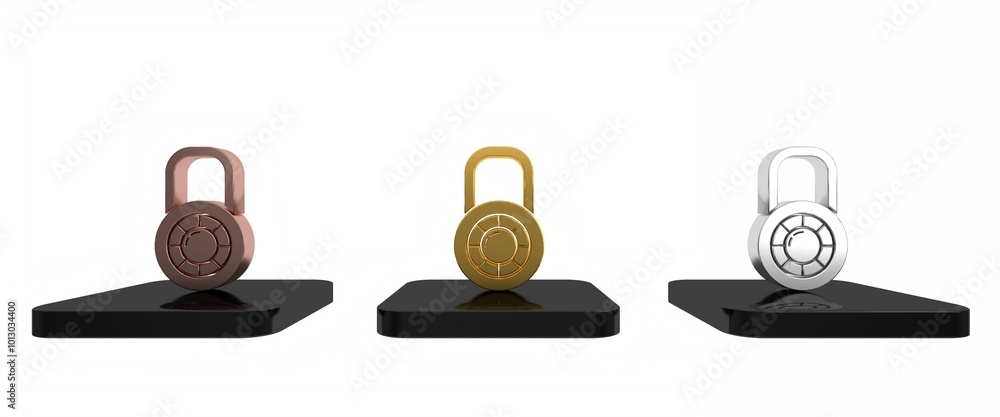 Colorful Safe combination lock wheel icon isolated on white background. Combination padlock. Security, safety, protection, password, privacy. Minimalism concept. 3D render illustration Colorful Safe combination lock wheel icon isolated on white background. Combination padlock. Security, safety, protection, password, privacy. Minimalism concept. 3D render illustration