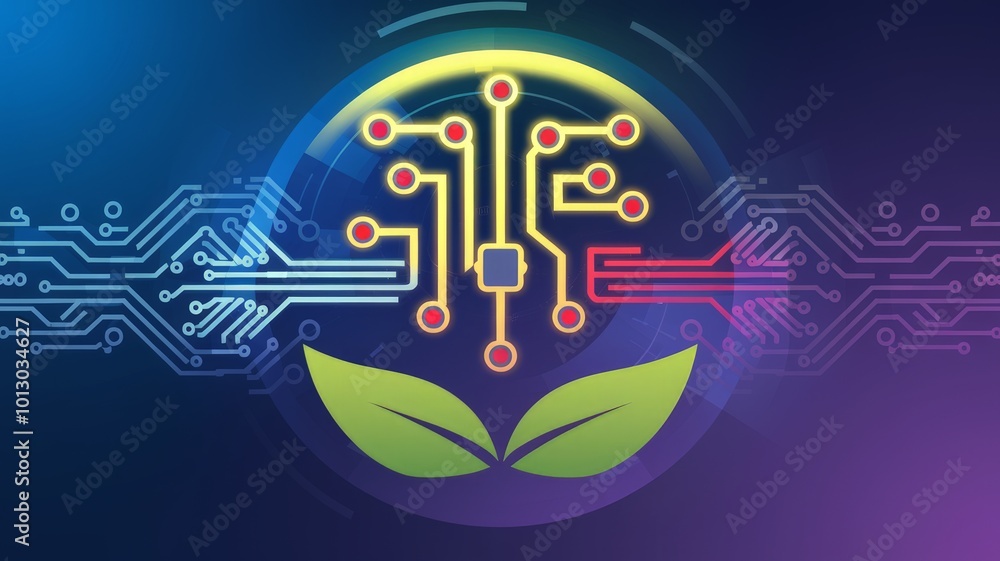 Abstract tech symbolizing innovation and digital progress. Abstract tech symbolizing innovation and digital progress.