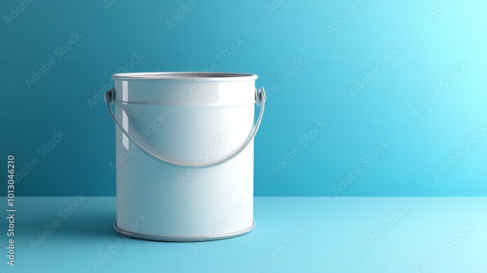 bucket with paint on the wall bucket with paint on the wall