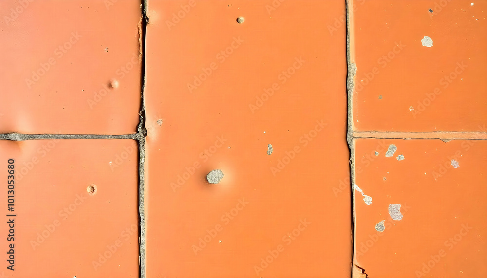 A rustic terracotta tile featuring natural imperfections and earthy tones, ideal for adding warmth and character to home interiors or outdoor spaces A rustic terracotta tile featuring natural imperfections and earthy tones, ideal for adding warmth and character to home interiors or outdoor spaces