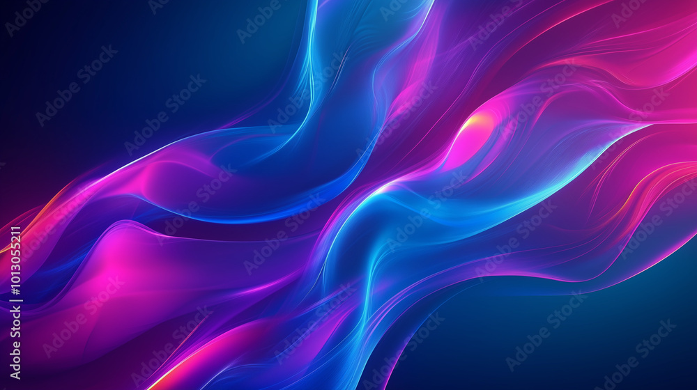 Naklejka premium Ultra futurist tech abstract background. Generative AI