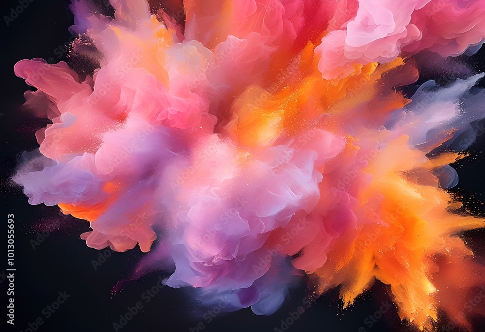 explosion color explosion color