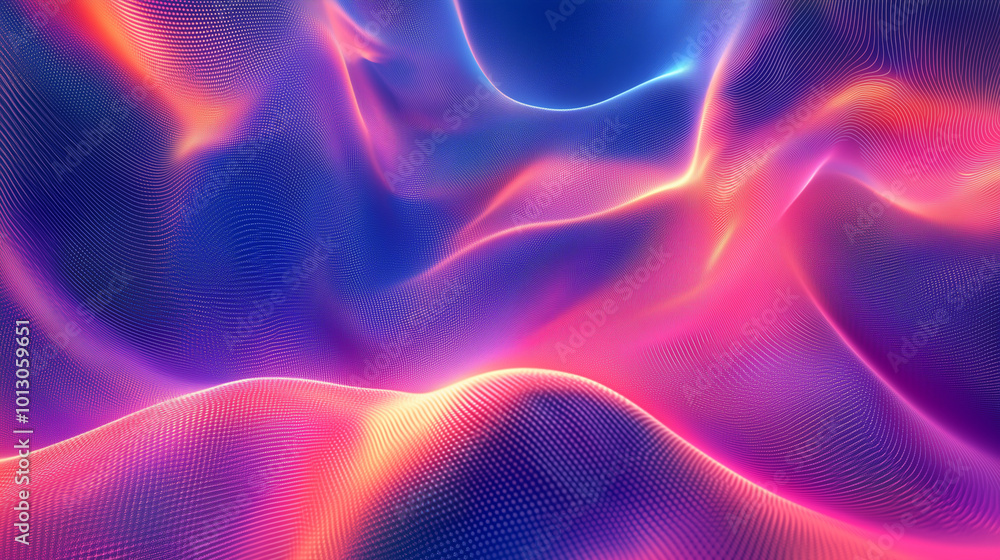 Fototapeta premium Ultra futurist tech abstract background. Generative AI