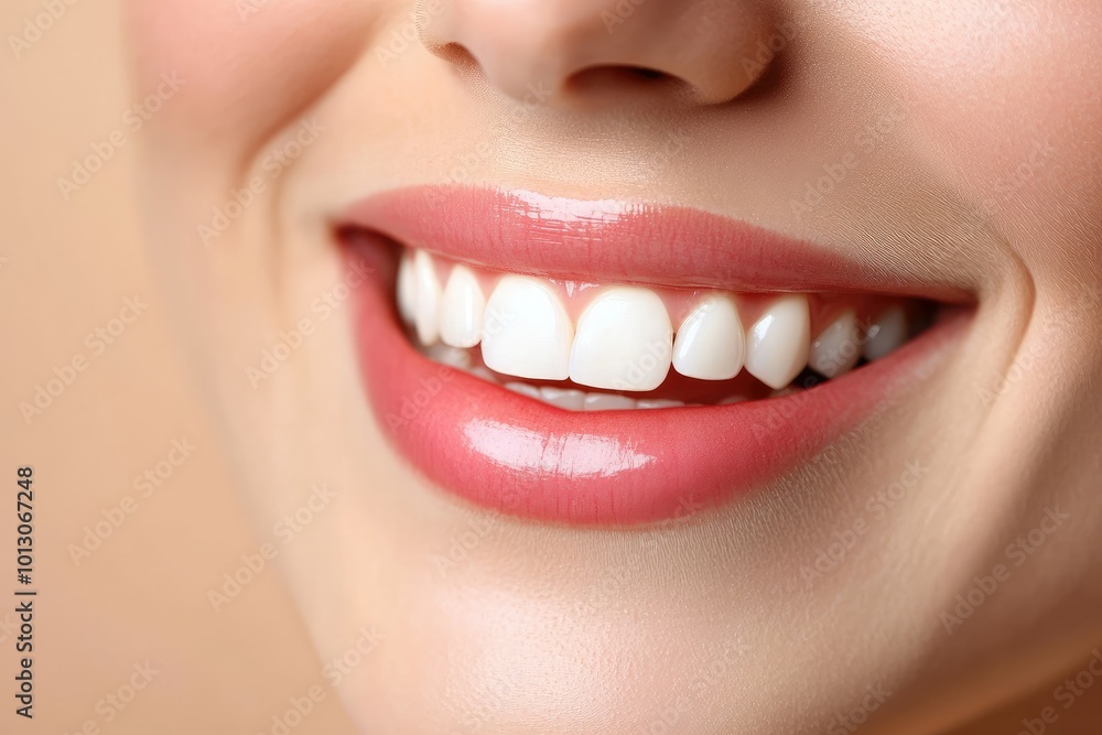 Bright and Radiant Smile of a Woman Bright and Radiant Smile of a Woman