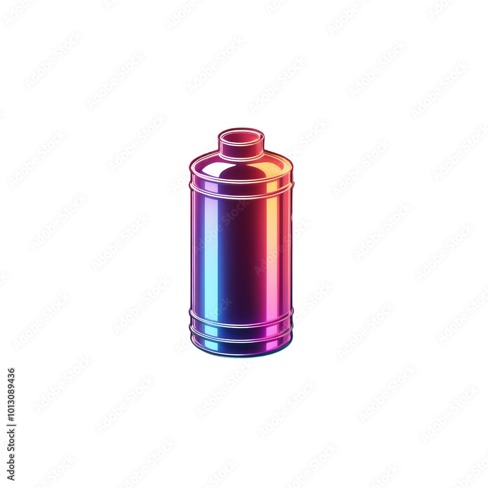 Colorful Gradient Glass Bottle Design Colorful Gradient Glass Bottle Design