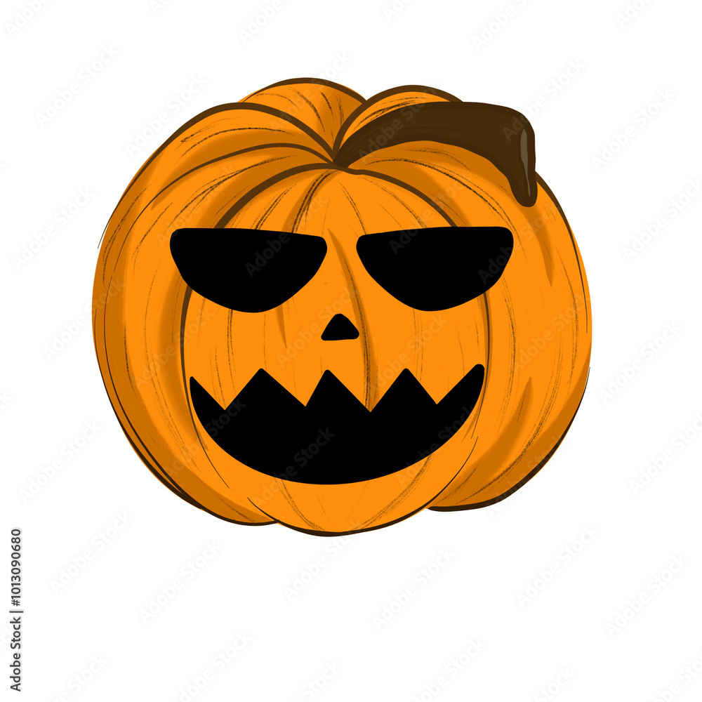 Halloween ghost and pumpkin
Halloween ghost and pumpkin