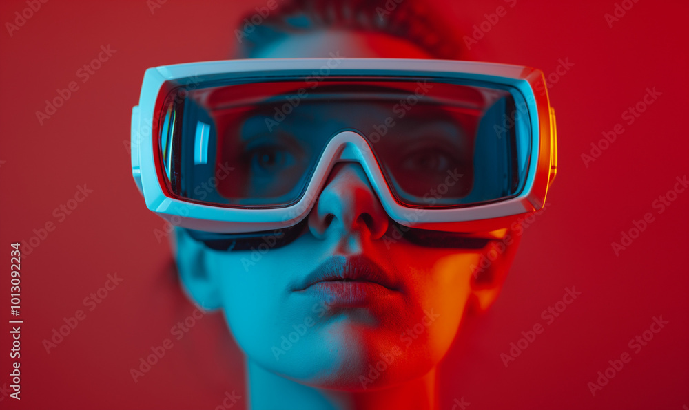 stylish glasses close up on person's face stylish glasses close up on person's face
