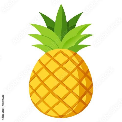 pineapple no background