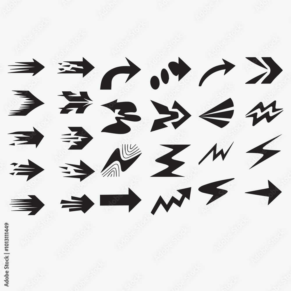set of arrows set of arrows