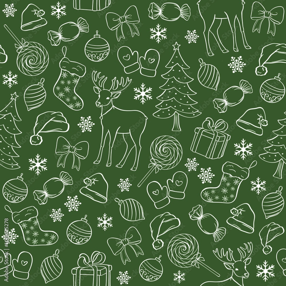 Сhristmas design/ seamless pattern for New Year Сhristmas design/ seamless pattern for New Year