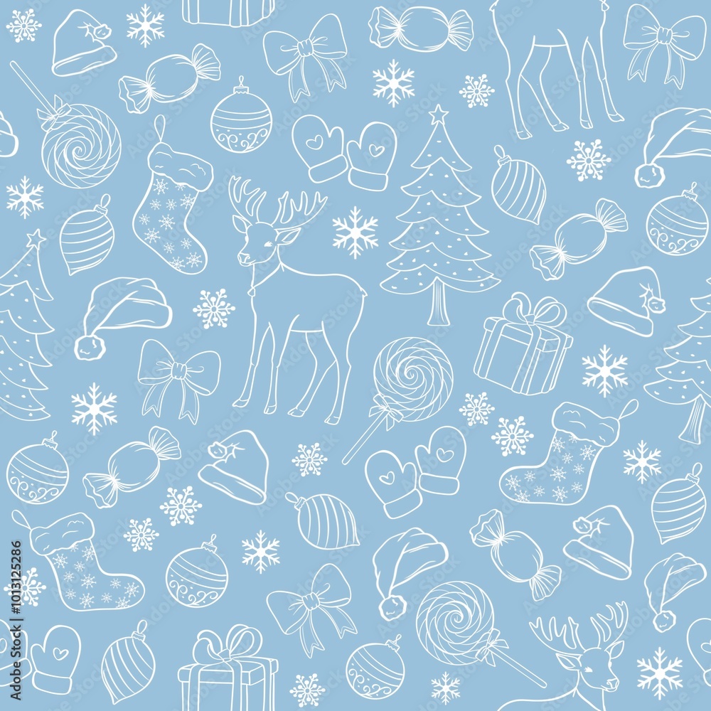 Сhristmas design/ seamless pattern for New Year Сhristmas design/ seamless pattern for New Year
