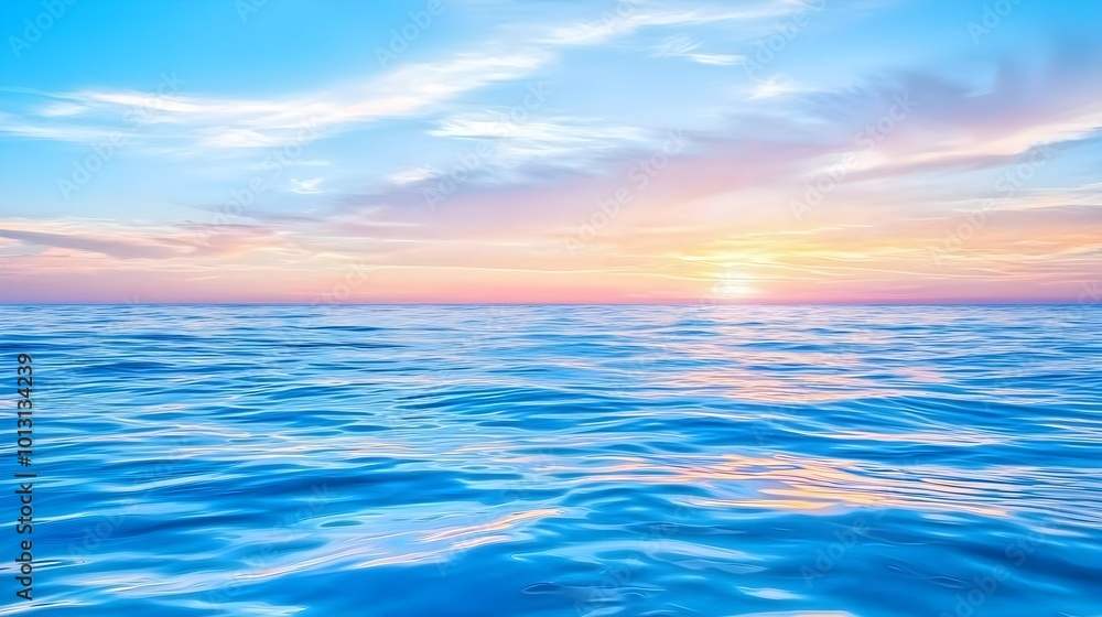 Calm Ocean Sunset Calm Ocean Sunset