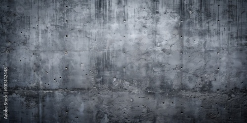 A textured dark grey concrete wall backdrop perfect for abstract designs, industrial concepts, and modern aesthetics,