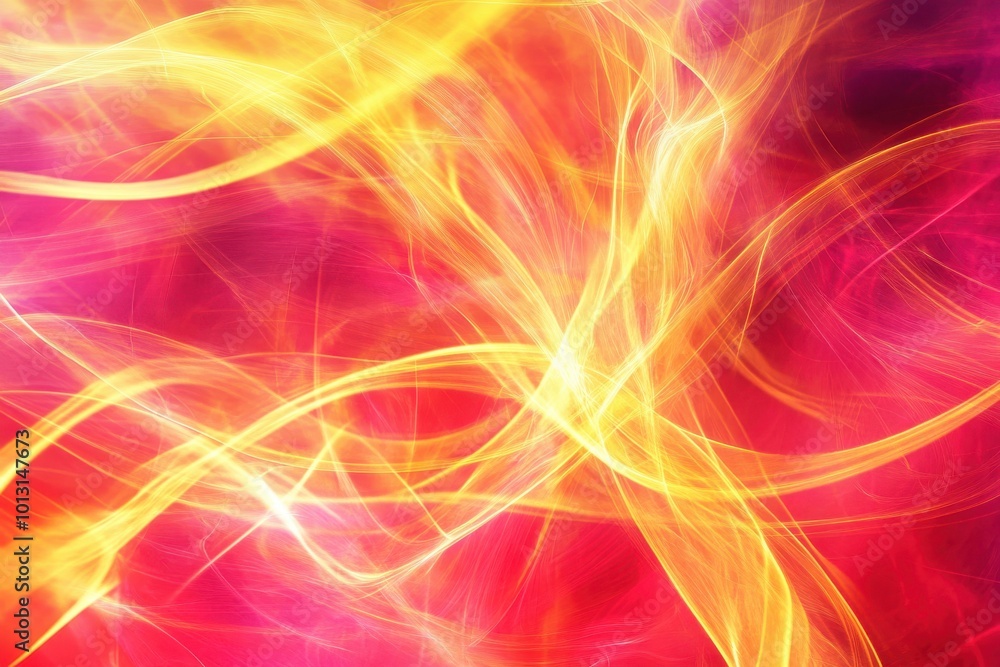 Vivid electric background in eye-catching red and luminous yellow Vivid electric background in eye-catching red and luminous yellow
