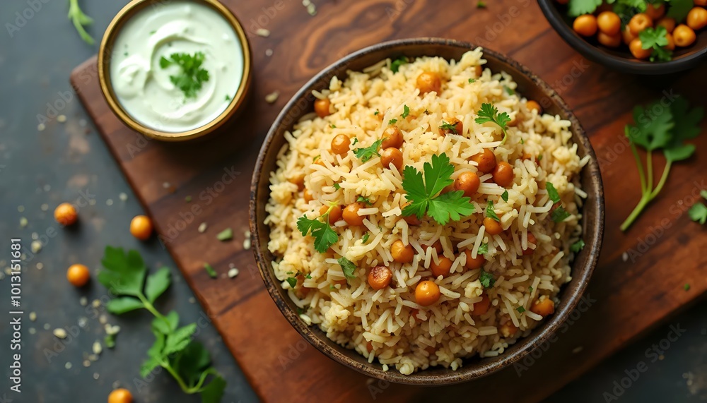 Chana Pulao with Spiced Chickpeas and Basmati Rice (Pakistani Cuisine) Chana Pulao with Spiced Chickpeas and Basmati Rice (Pakistani Cuisine)