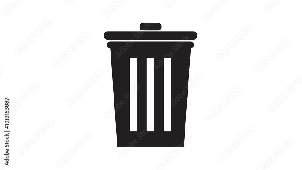 trash bin icon trash bin icon