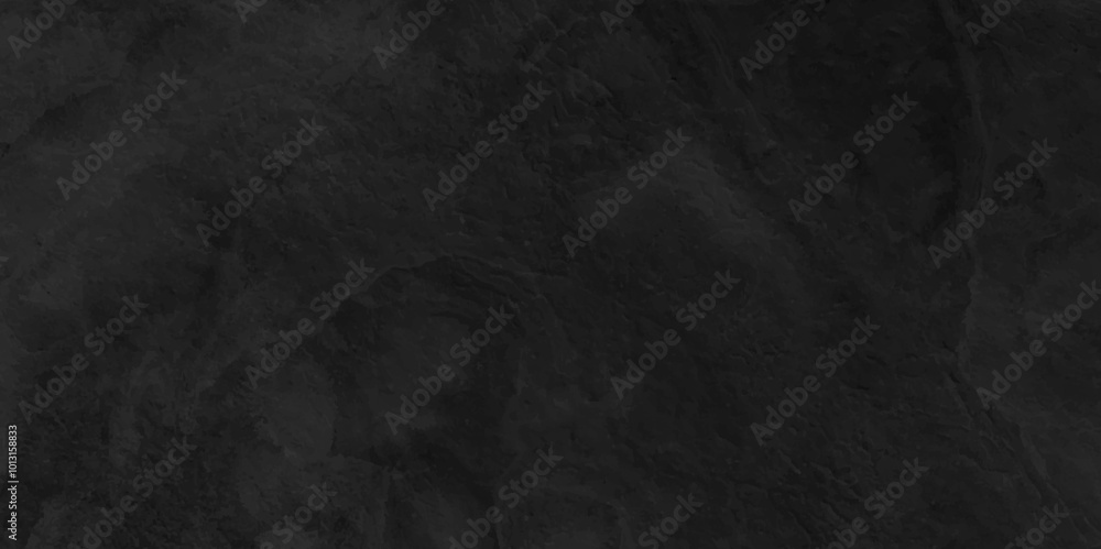 Naklejka premium Abstract dark black slate texture in natural wall backdrop high resolution for background wall. Black abstract grunge background. Dark rock texture black stone. blank natural aged blackboard wall.