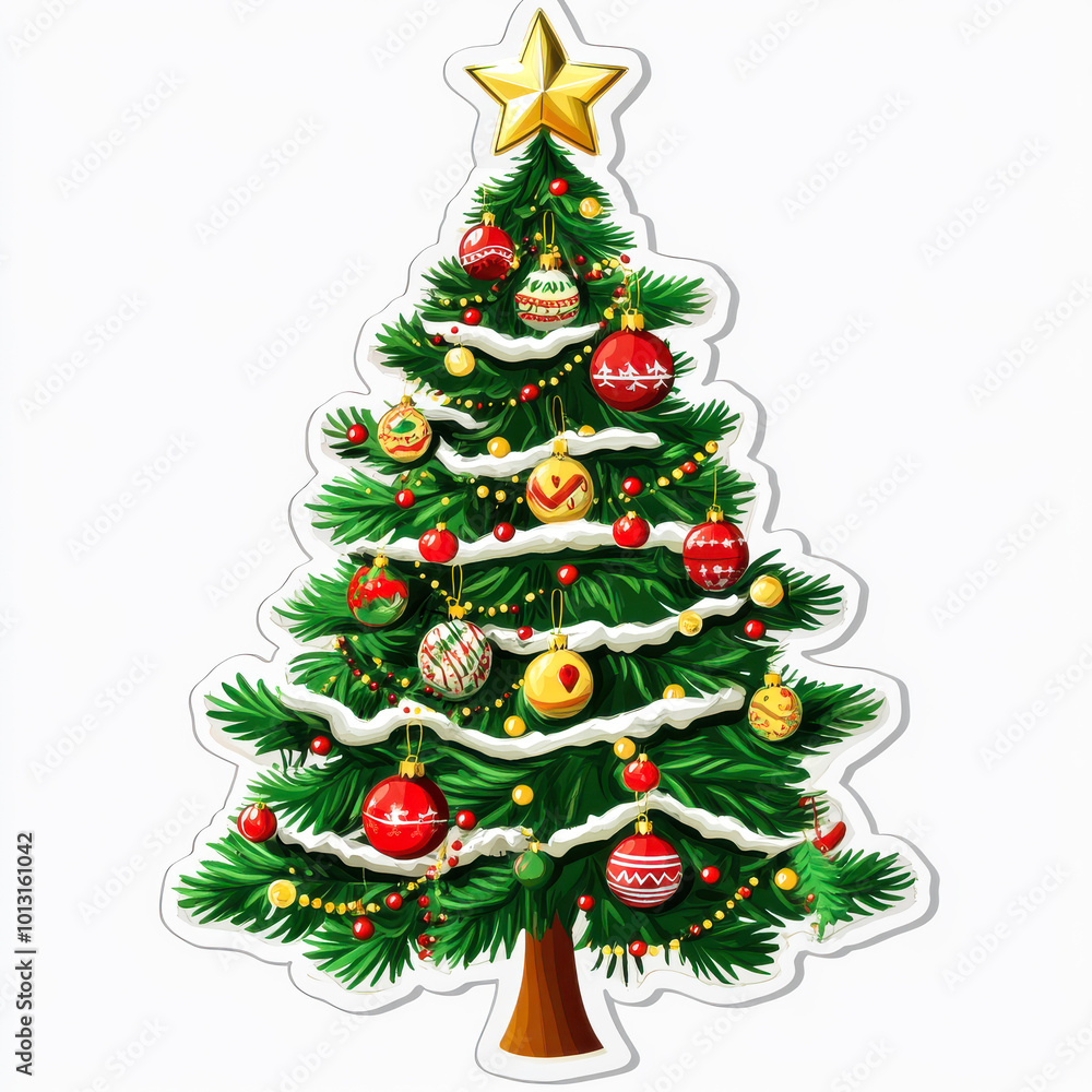 Christmas Tree Pine Icon Vector Illustration Christmas Tree Pine Icon Vector Illustration