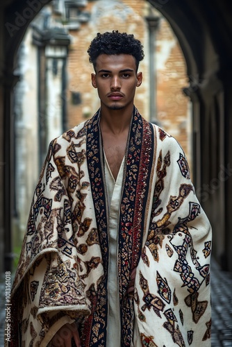 Man wearing belgian traditional clothing