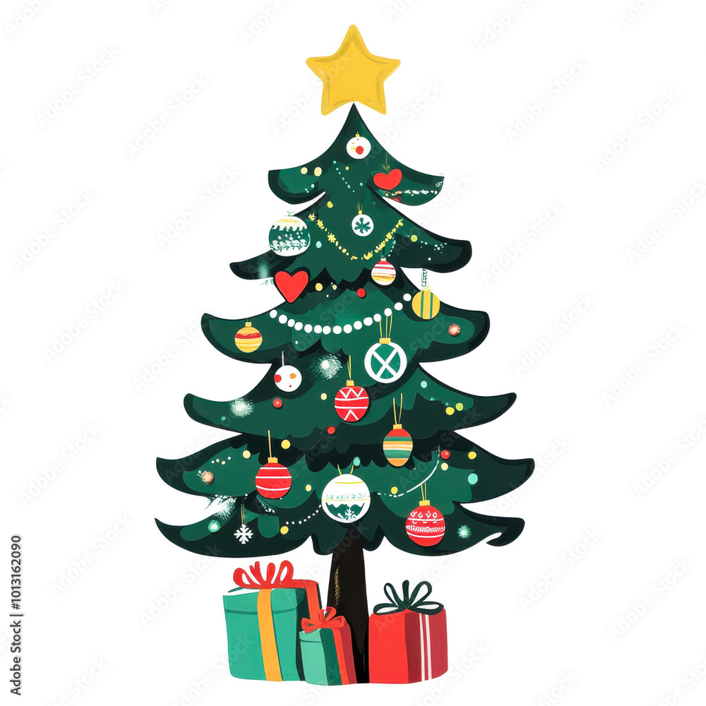 Merry Christmas and Happy New Year Paper Art Card Merry Christmas and Happy New Year Paper Art Card