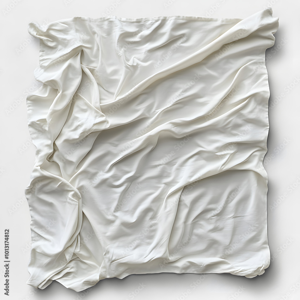 white crumpled fabric white crumpled fabric